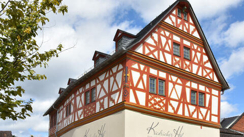 Fachwerkhaus in Kiedrich von außen