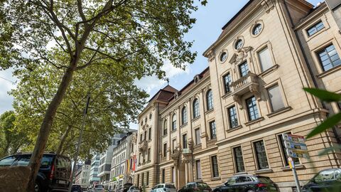 Das Hessische Ministerium für Wissenschaft und Kunst von außen