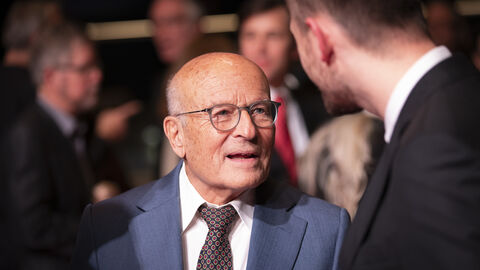 Ehrenpreisträger Volker Schlöndorff im Gespräch Ehrenpreisträger Volker Schlöndorff im Gespräch