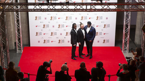 Eugene Boateng, York-Fabian Raabe, Prince Kuhlmann (Nominierte Spielfilm) Eugene Boateng, York-Fabian Raabe, Prince Kuhlmann (Nominierte Spielfilm)