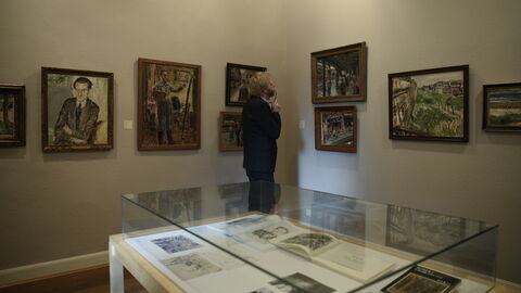 Ausstellung mit Grafiken