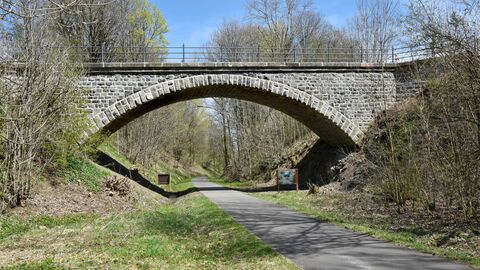 Der von der Hessischen Staatskanzlei gestiftete Ehrenamtspreis beim Hessischen Denkmalschutzpreis 2022 ging an den Verein Historische Brücke Hartmannshain - die Mitglieder retteten die Brücke vor dem Abriss. Die historische Brücke Hartmannshain, eine Steinbrücke, die über eine Straße führt