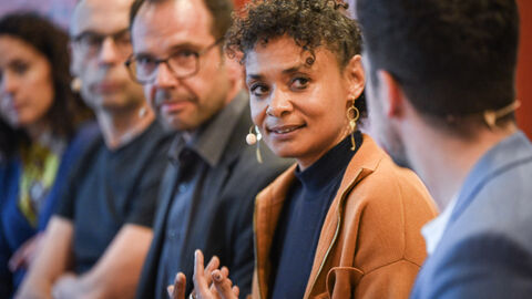 Dr. Denise Bergold-Caldwell diskutiert bei der "Stunde der Wahrheit"