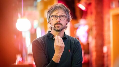 Prof. Dr. Matthias Hollick bei der "Stunde der Wahrheit".