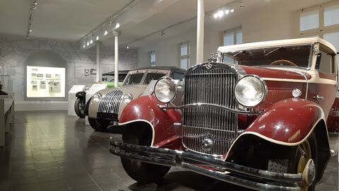 Im Museum Ober-Ramstadt geht es auch um die einstige Autoproduktion Ein Oldtimer im Museum Ober-Ramstadt