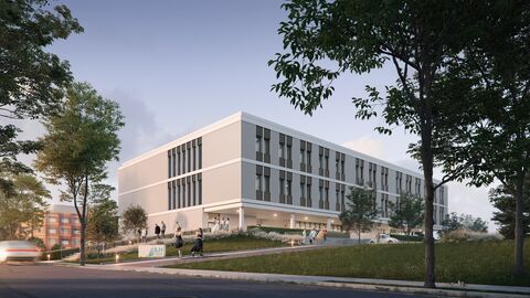 So wird das Institut für Lungengesundheit aussehen