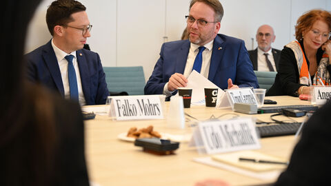 Gespräch mit Leitungsmitgliedern der Universität Tel Aviv