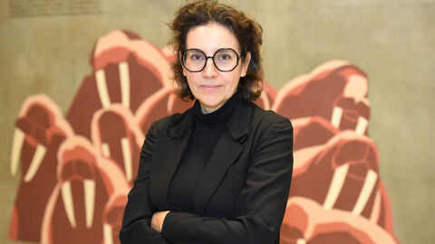 Prof. Dr. Brigitte Franzen war Präsidentin der Hochschule für Gestaltung Offenbach. Porträt von Prof. Dr. Brigitte Franzen