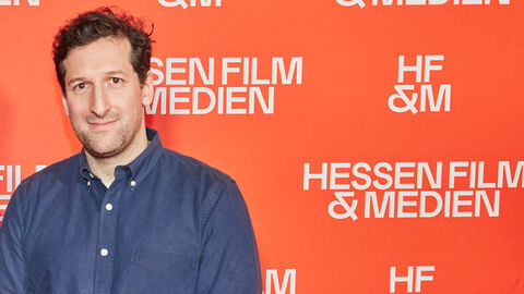 David Hadda beim Berlinale-Empfang in der Hessischen Landesregierung in Berlin.