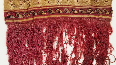 Das zurückgegebene Stoffstück