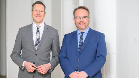 Minister Gremmels und Staatssekretär Degen