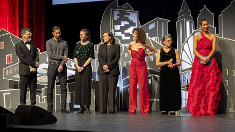 Impressionen von der Preisverleihung des Hessischen Film- und Kinopreises 2024 in der Alten Oper.