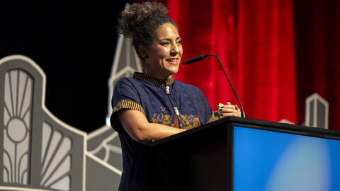 Impressionen von der Preisverleihung des Hessischen Film- und Kinopreises 2024 in der Alten Oper.