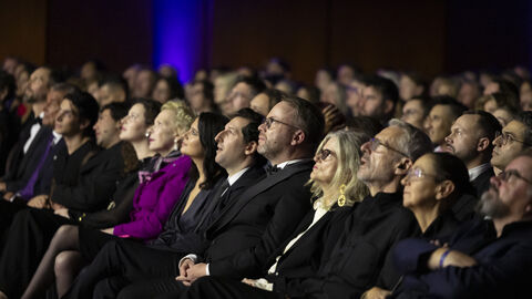Impressionen von der Preisverleihung des Hessischen Film- und Kinopreises 2024 in der Alten Oper.