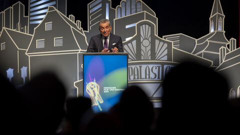 Impressionen von der Preisverleihung des Hessischen Film- und Kinopreises 2024 in der Alten Oper.