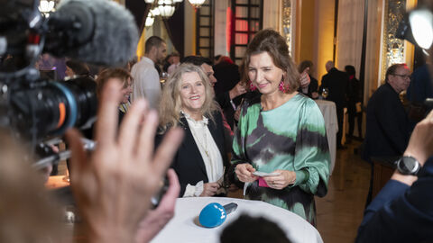 Impressionen von der Aftershow-Party des Hessischen Film- und Kinopreises 2024