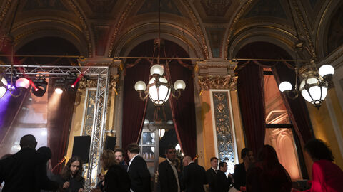 Impressionen von der Aftershow-Party des Hessischen Film- und Kinopreises 2024