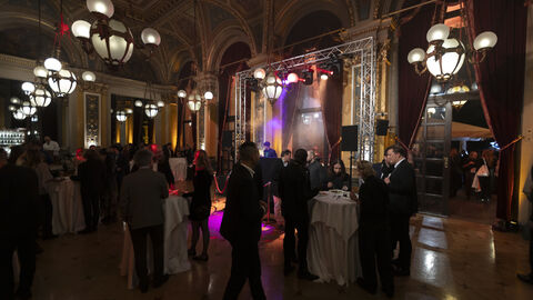 Impressionen von der Aftershow-Party des Hessischen Film- und Kinopreises 2024