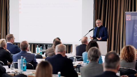 Der Präsident der Stiftung Preußischer Kulturbesitz, Prof. Dr. Hermann Parzinger, sprach auf der Fachtagung Der Präsident der Stiftung Preußischer Kulturbesitz, Prof. Dr. Hermann Parzinger