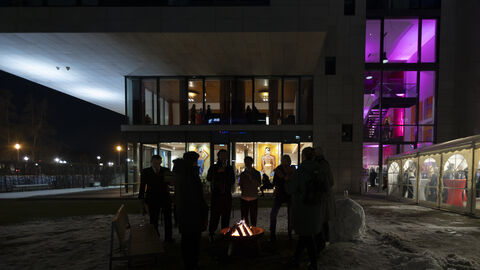 Impressionen vom Berlinale-Empfang in der hessischen Landesvertretung.