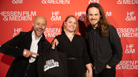 Impressionen vom Berlinale-Empfang in der hessischen Landesvertretung.