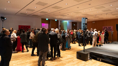 Impressionen vom Berlinale-Empfang in der hessischen Landesvertretung.