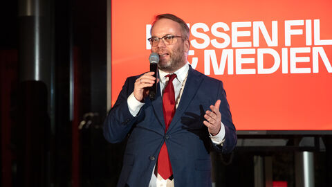 Impressionen vom Berlinale-Empfang in der hessischen Landesvertretung.