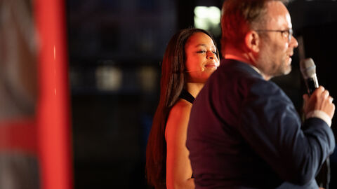 Impressionen vom Berlinale-Empfang in der hessischen Landesvertretung.