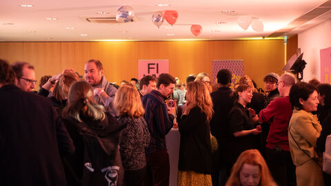 Impressionen vom Berlinale-Empfang in der hessischen Landesvertretung.