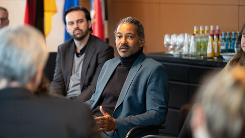 Impressionen vom Berlinale-Empfang in der hessischen Landesvertretung.