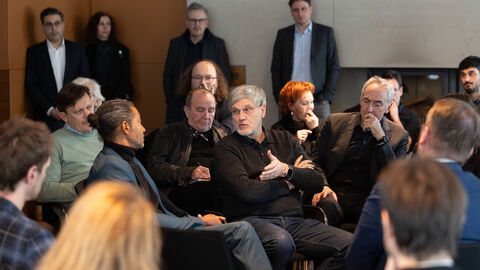 Impressionen vom Berlinale-Empfang in der hessischen Landesvertretung.