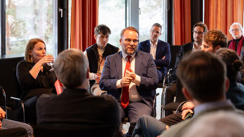 Impressionen vom Berlinale-Empfang in der hessischen Landesvertretung.