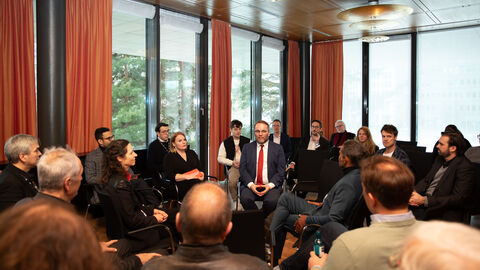 Impressionen vom Berlinale-Empfang in der hessischen Landesvertretung.