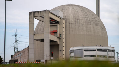 Das Kraftwerk Biblis.