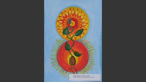 Blumensamen, aus denen Blumen sprießen