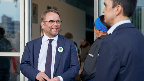 Timon Gremmels im Gespräch