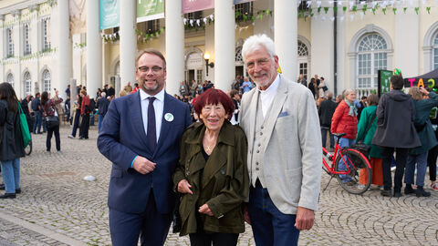Impressionen vom Festakt zu 70 Jahren documenta in Kassel Timon Gremmels im Gespräch