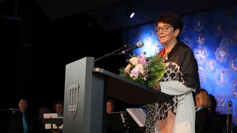 Carmen Jelinek am Rednerpult