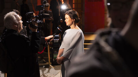 Impressionen vom roten Teppich