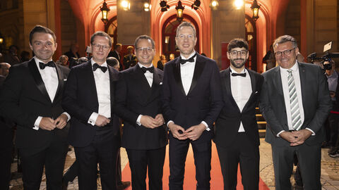 Impressionen vom roten Teppich