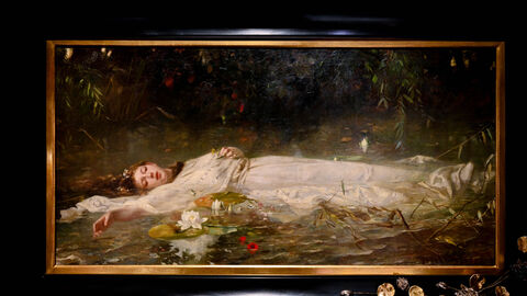 „Ophelia“ von Friedrich Wilhelm Theodor Heyser