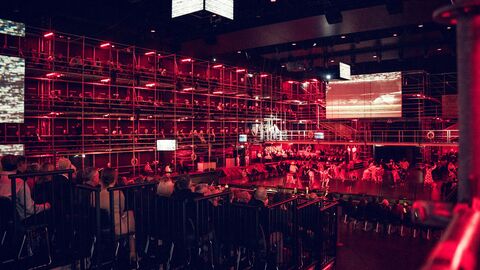 Blick auf die Bühne im Interim Kassel.