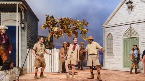 Szene aus "Die Abenteuer des Tom Sawyer"