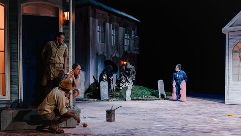 Szene aus "Die Abenteuer des Tom Sawyer"