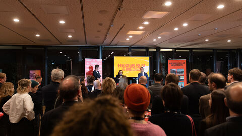 Blick in den Zuschauerraum beim Berlinaleempfang