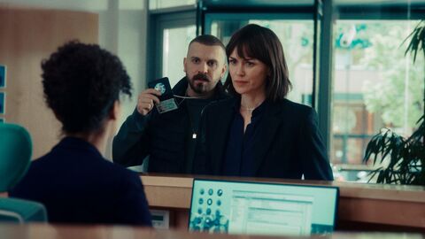 Melika Foroutan und Edin Hasanovic in einer "Tatort"-Folge. 